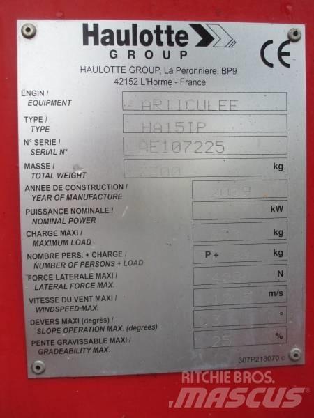 Haulotte HA 15 IP Elevadores braços articulados