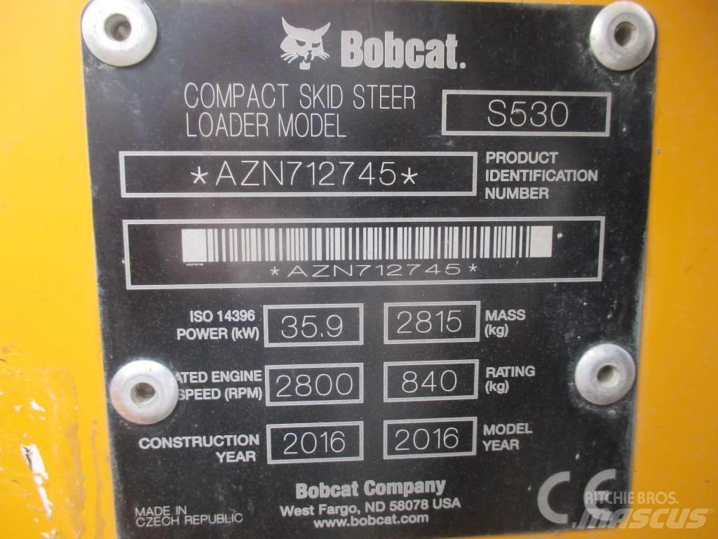 Bobcat S 530 Carregadoras de direcção deslizante