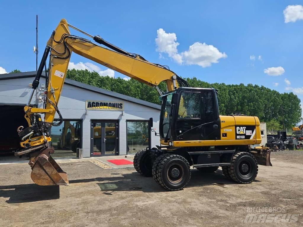 CAT M 316 D Escavadoras de rodas