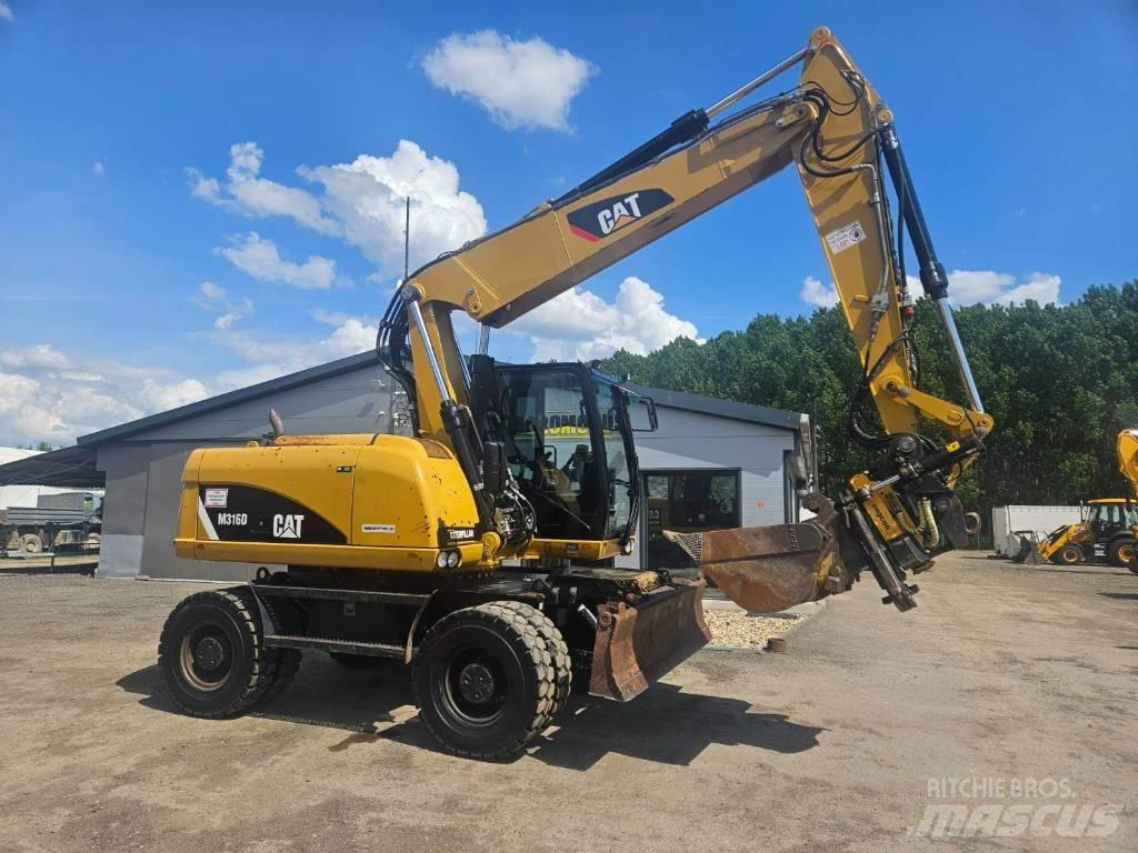 CAT M 316 D Escavadoras de rodas