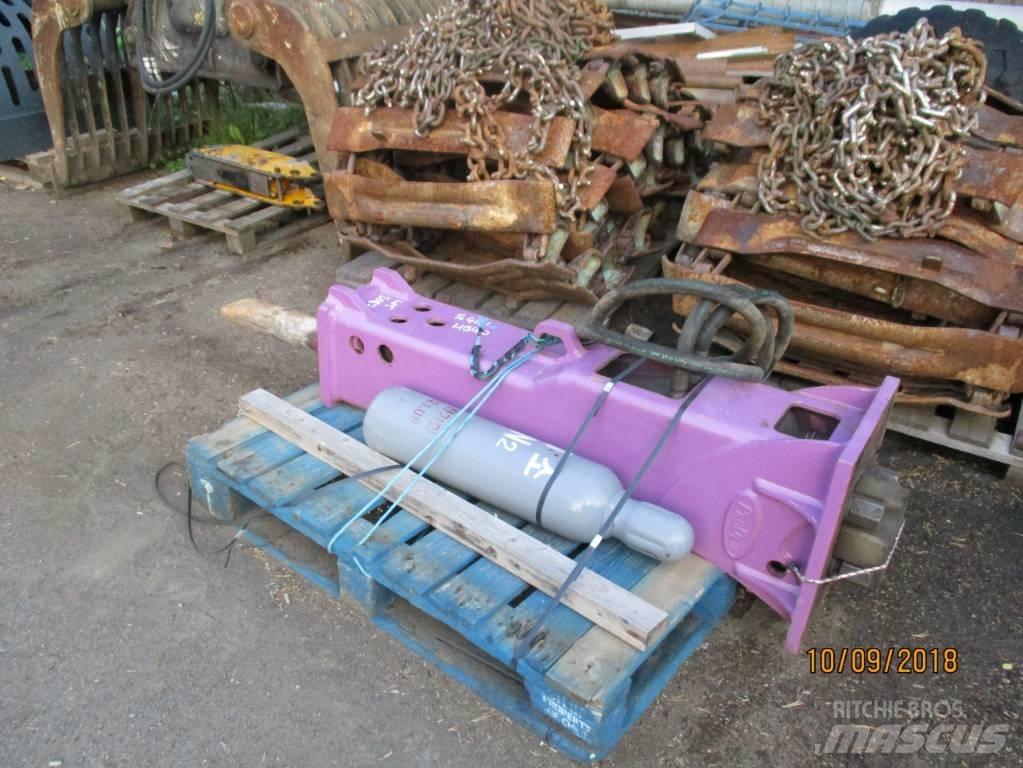 Hammer iskuvasarat Martelos Hidráulicos