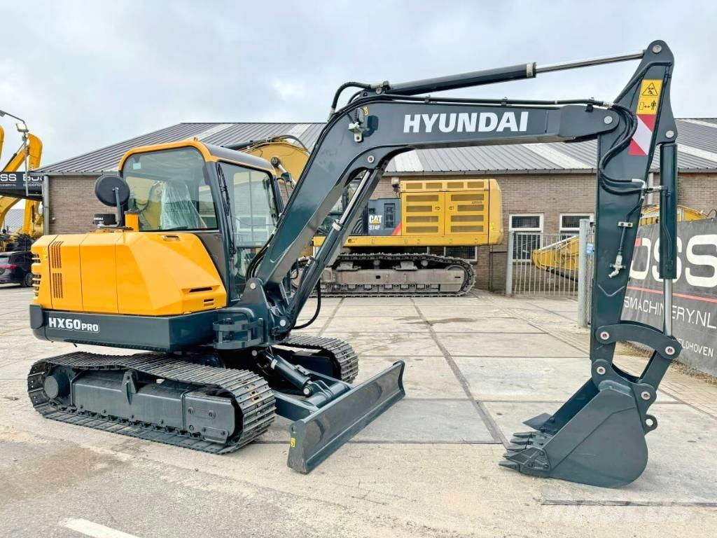 Hyundai HX 60 Pro Mini Escavadoras <7t