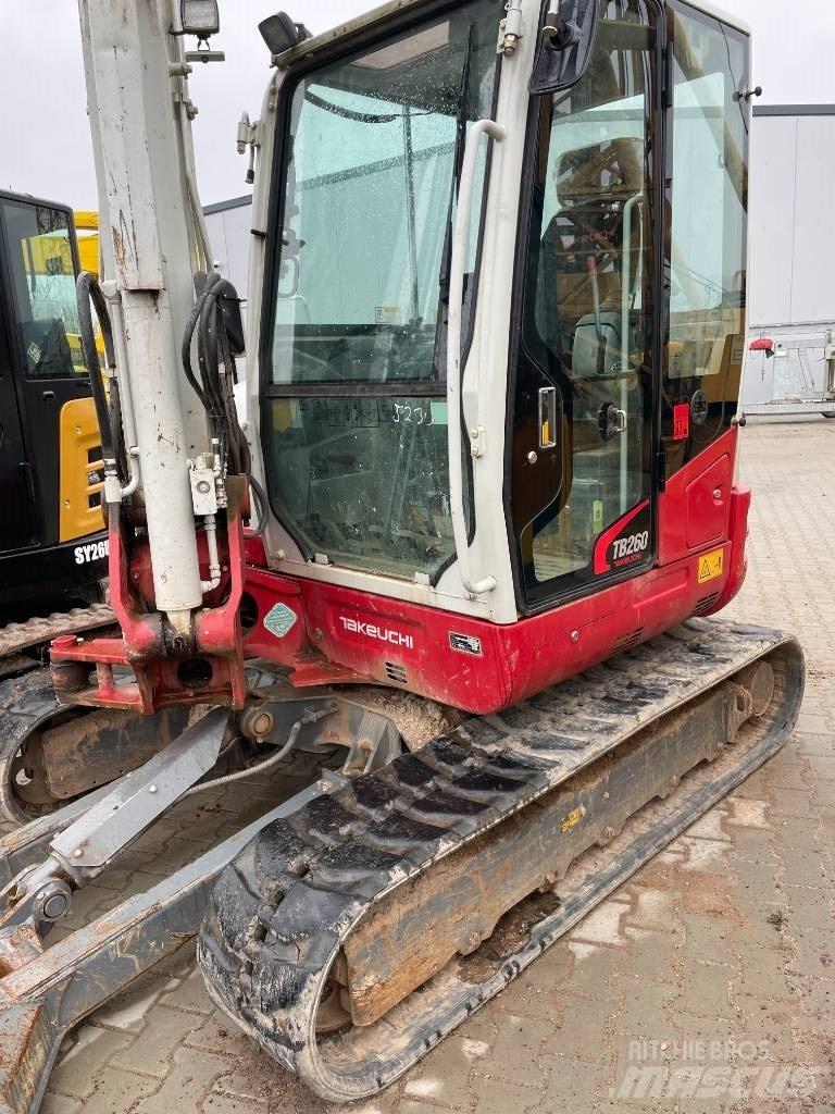 Takeuchi TB 260 Mini Escavadoras <7t