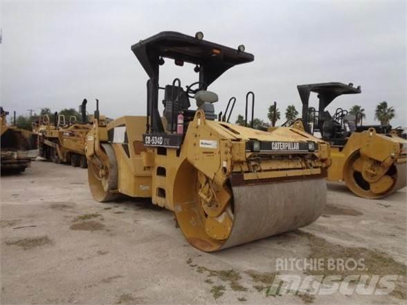 CAT CB-534DXW Cilindros Compactadores monocilíndricos