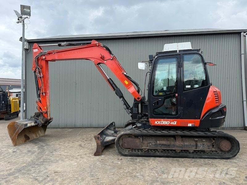 Kubota KX 080-4 Escavadoras Midi 7t - 12t
