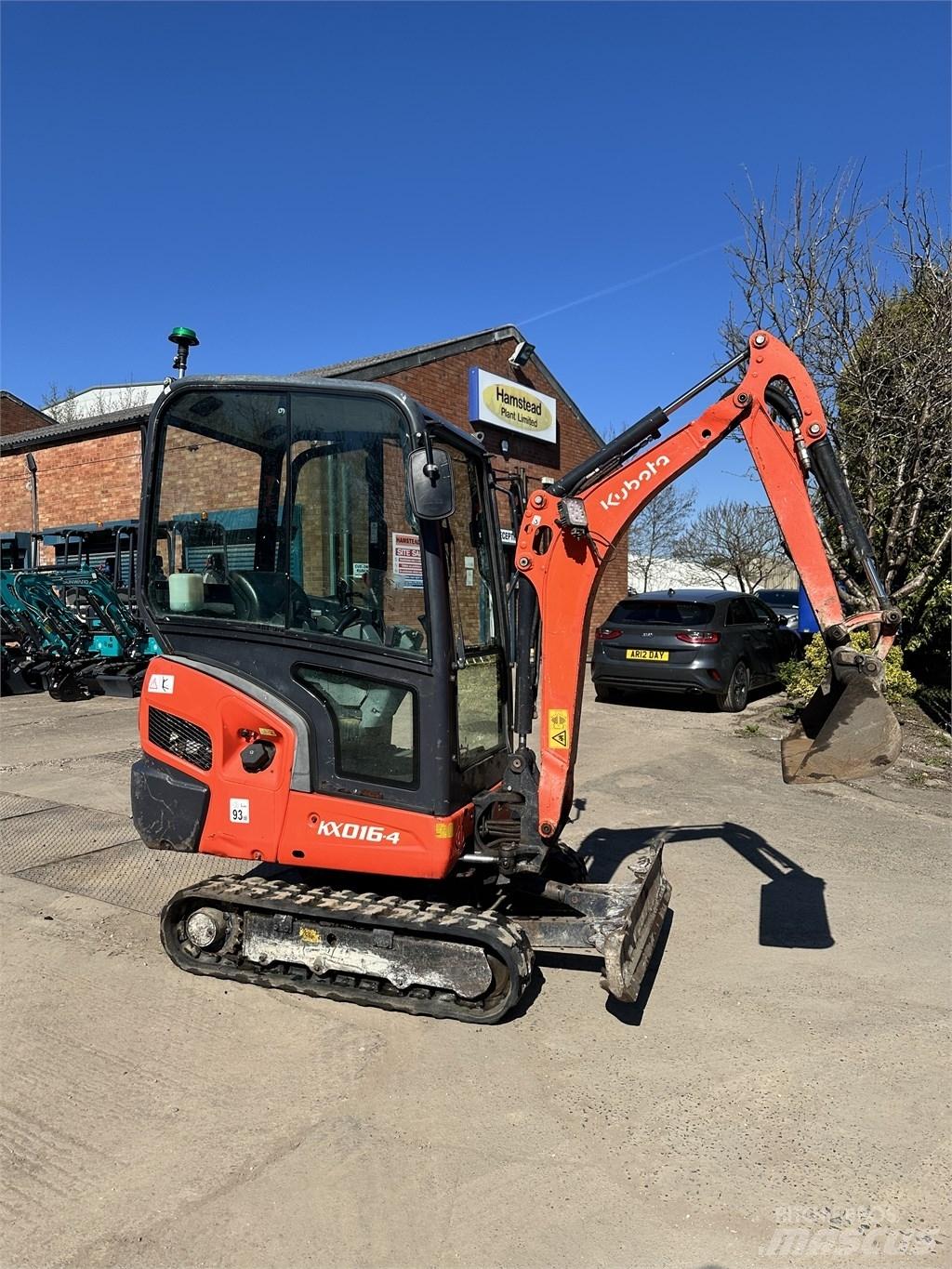 Kubota KX 016-4 Mini Escavadoras <7t
