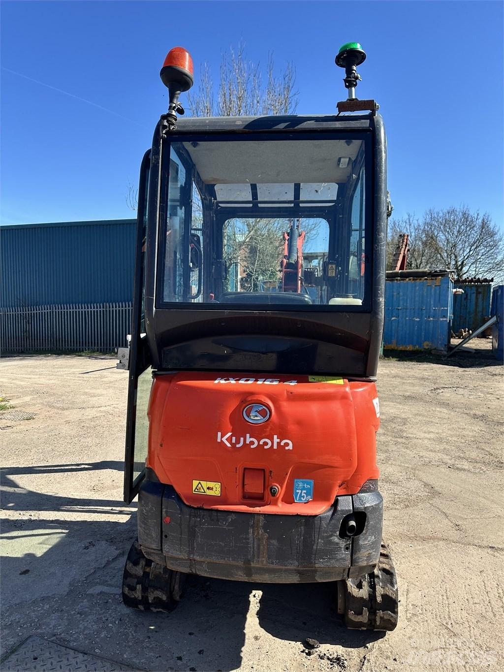 Kubota KX 016-4 Mini Escavadoras <7t