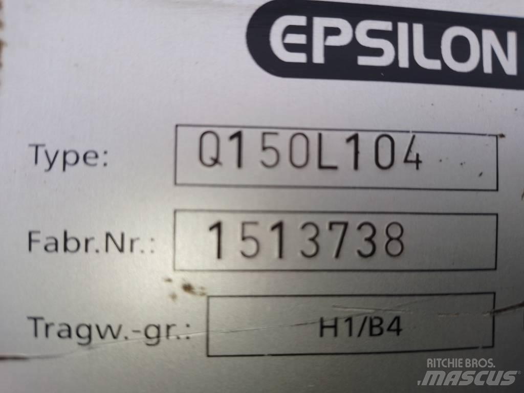 Epsilon Q 150 Gruas para troncos
