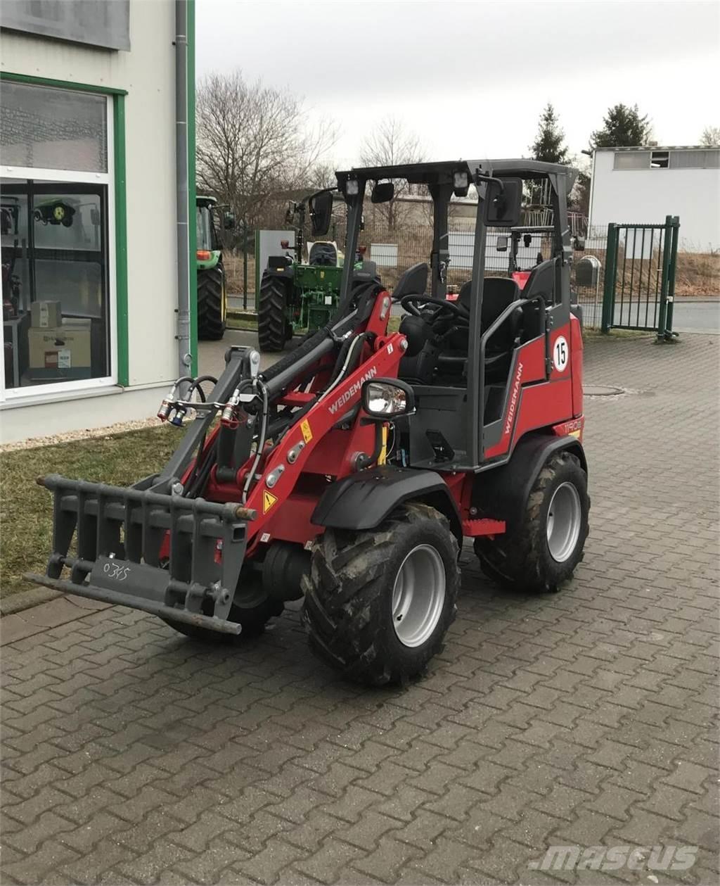 Weidemann 1190e Pás carregadoras de rodas