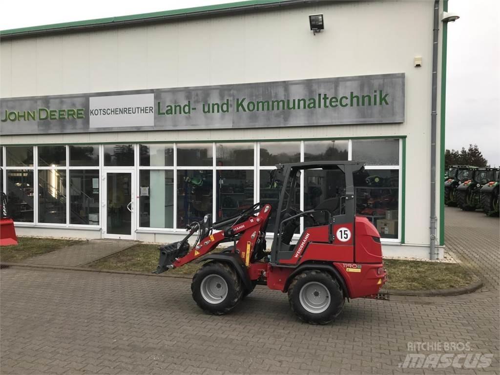 Weidemann 1190e Pás carregadoras de rodas