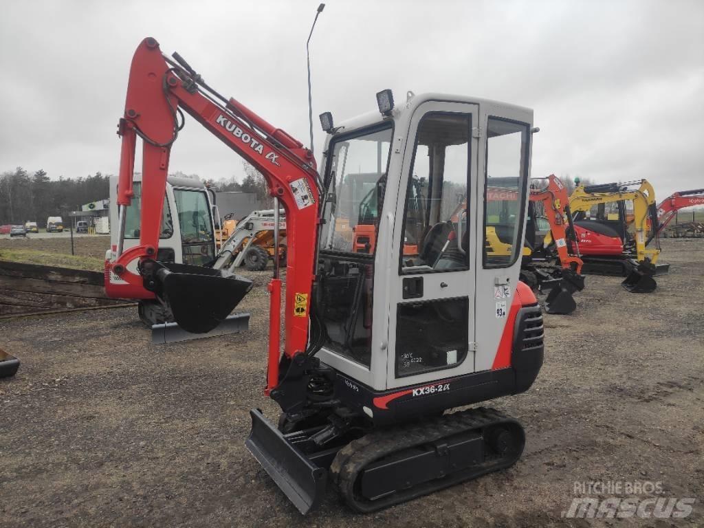 Kubota KX 36-2 alfa Mini Escavadoras <7t