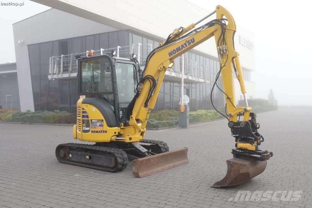 Komatsu PC 35 MR-5 Mini Escavadoras <7t