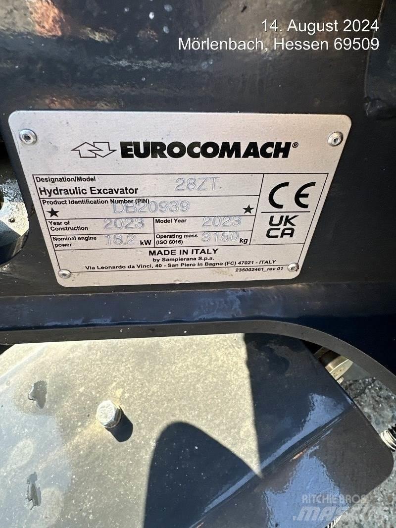 Eurocomach 28ZT Mini Escavadoras <7t