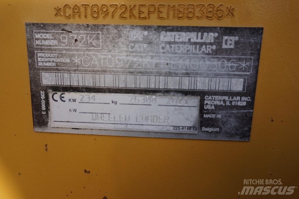 CAT 972 K Pás carregadoras de rodas
