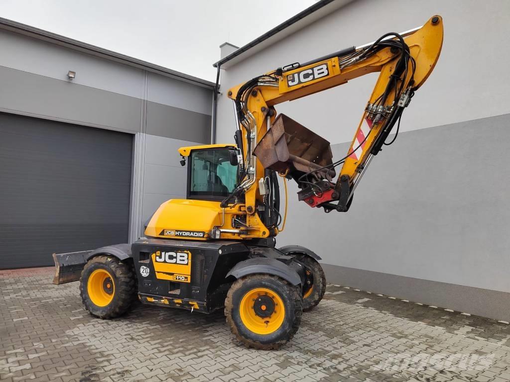 JCB HYDRADIG 110W Escavadoras de rodas