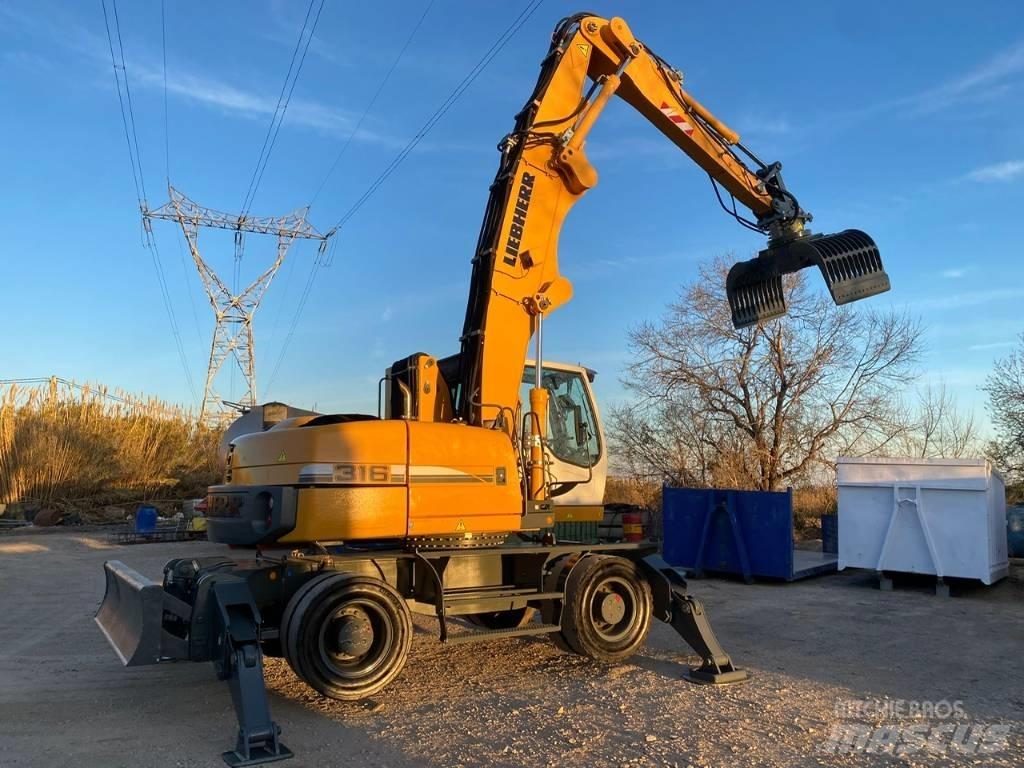 Liebherr A 316 Manipuladores de resíduos / indústria