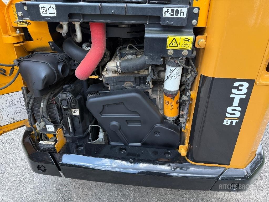 JCB 3 TS-8T Carregadoras de direcção deslizante