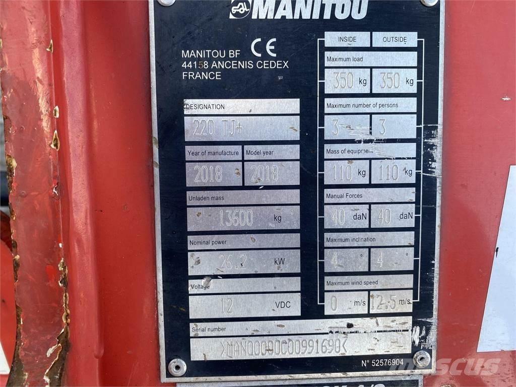 Manitou 200TJ+ Elevadores braços articulados