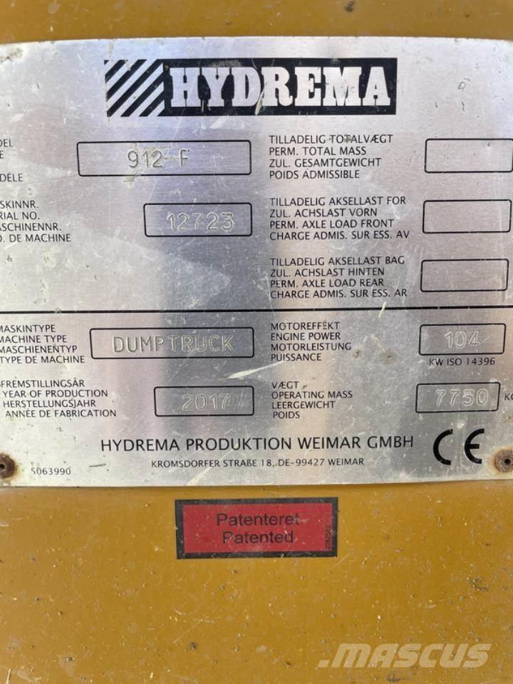 Hydrema 912FS Dumpers de obras