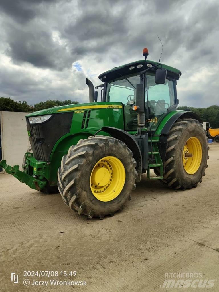 John Deere 7260 R Tratores Agrícolas usados