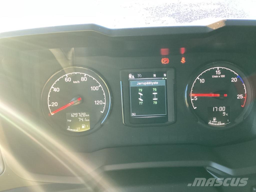 Scania P 250 Camiões de caixa fechada