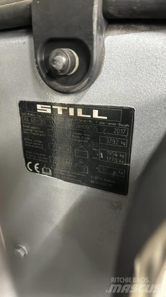 Still RX 60-30 Empilhadores eléctricos