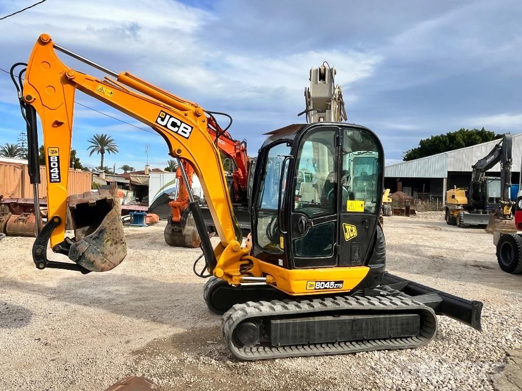 JCB 8045 ZTS Mini Escavadoras <7t