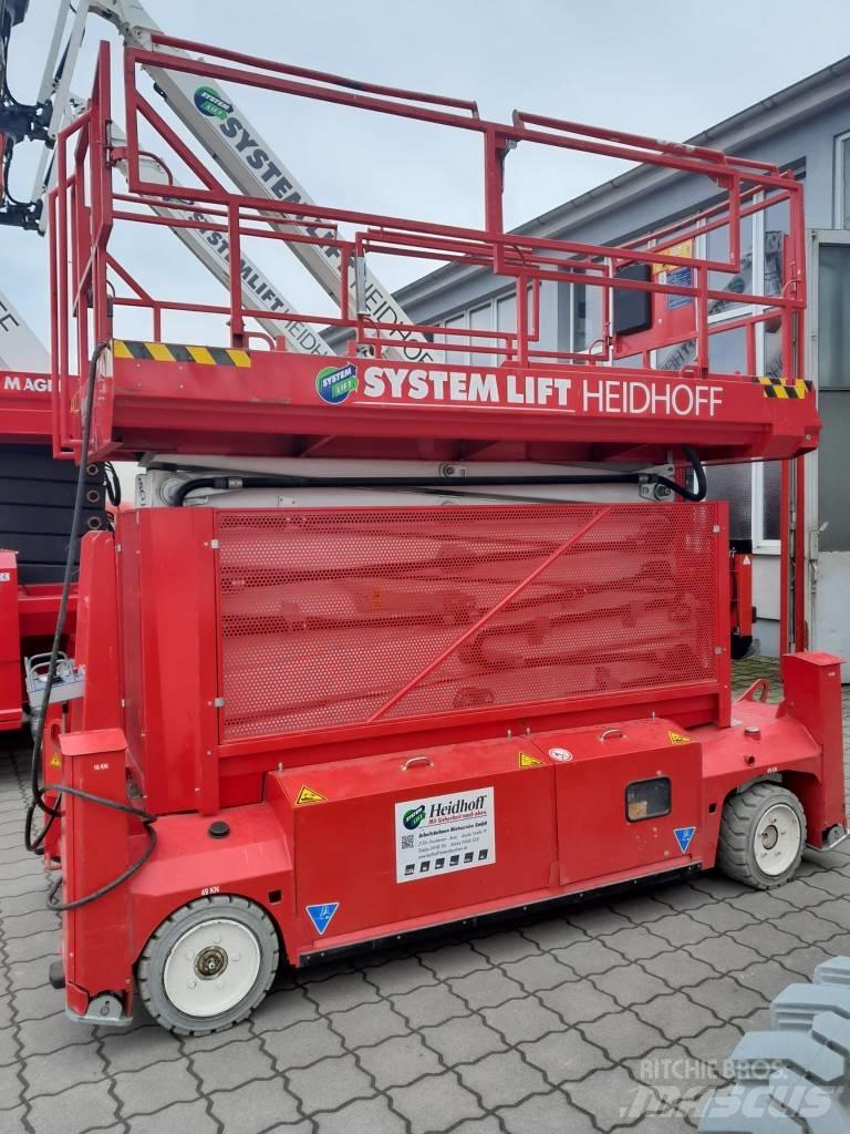 PB S171-16 ES Elevadores de tesoura
