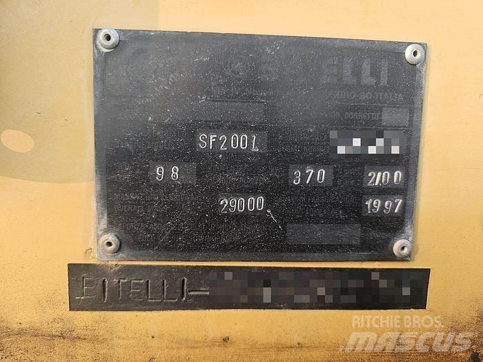 Bitelli SF200 Pavimentadoras de asfalto