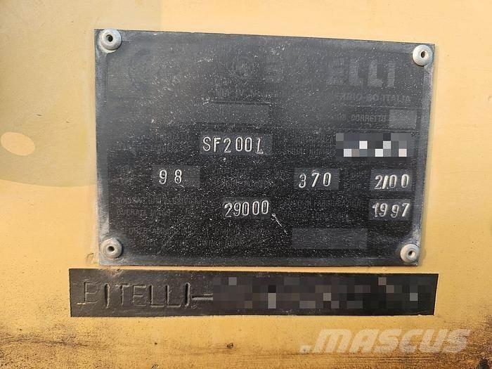 Bitelli SF200 Pavimentadoras de asfalto
