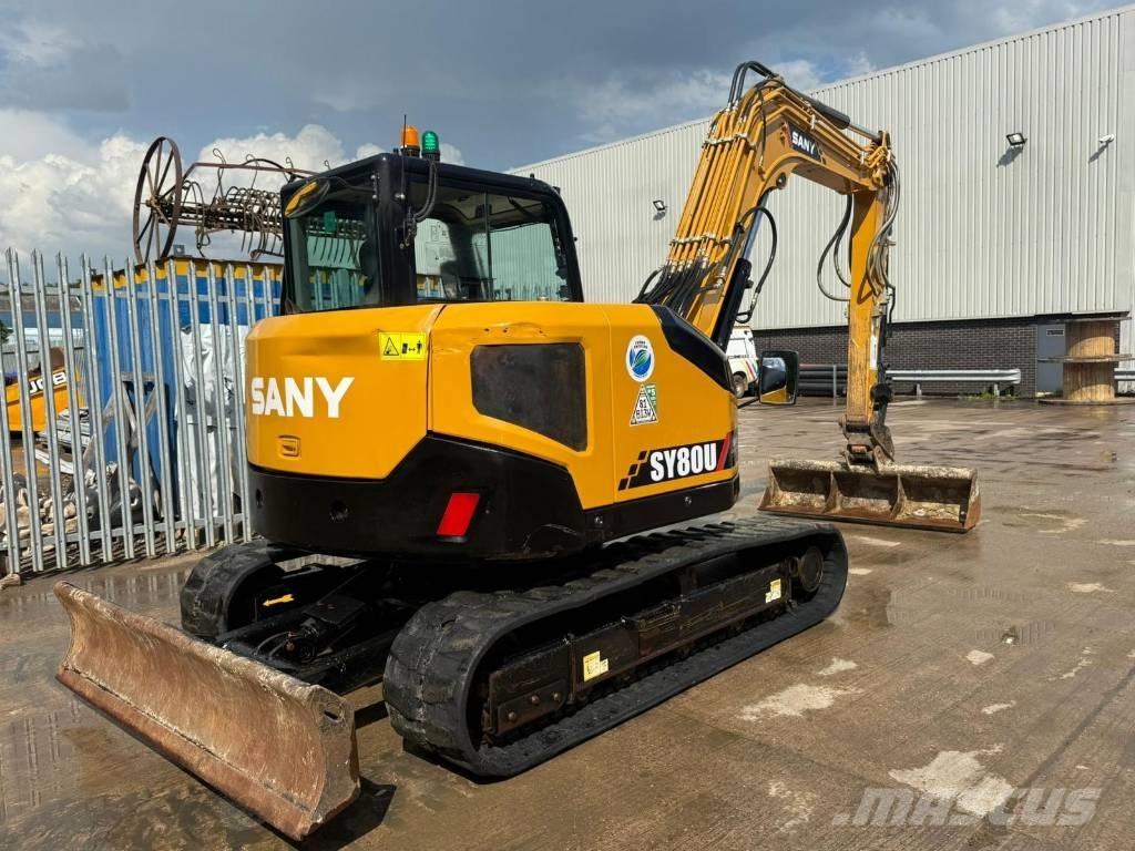 Sany SY 80 U Escavadoras Midi 7t - 12t