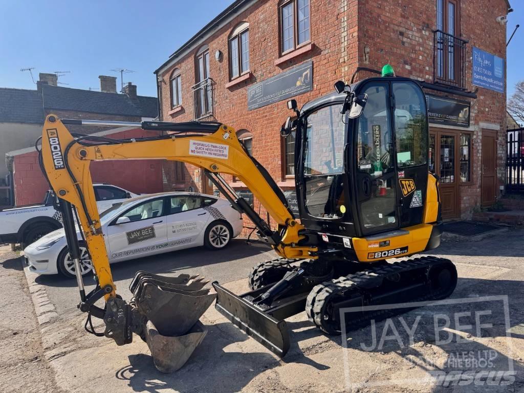 JCB 8026 CTS Mini Escavadoras <7t