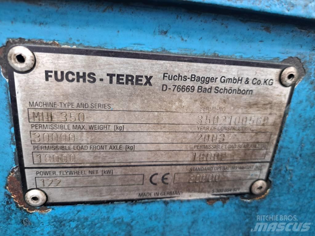 Fuchs MHL350C FQC Manipuladores de resíduos / indústria