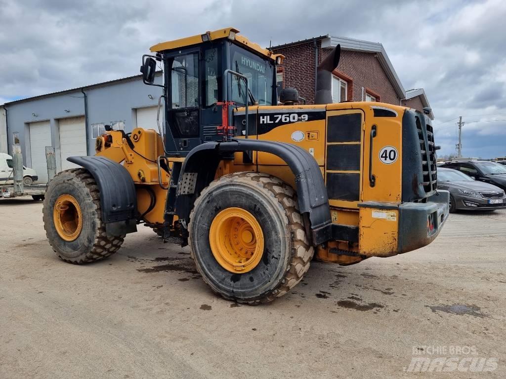 Hyundai HL 760-9 Pás carregadoras de rodas