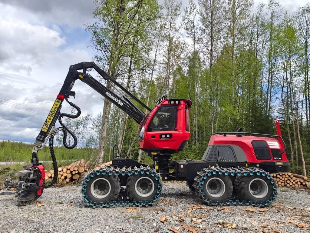 Komatsu 901 XC Processadores florestais