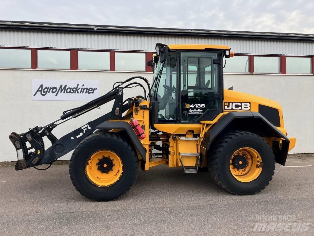 JCB 413S Pás carregadoras de rodas