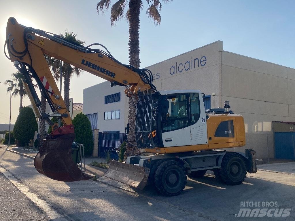 Liebherr A918 Escavadoras de rodas