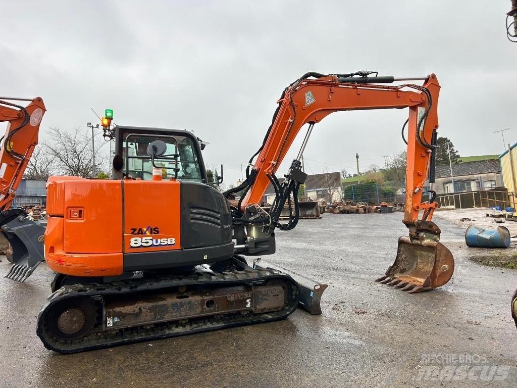 Hitachi ZX85 USB-6 Escavadoras Midi 7t - 12t