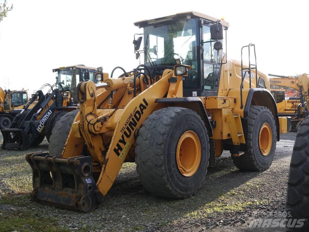 Hyundai HL 960 Pás carregadoras de rodas