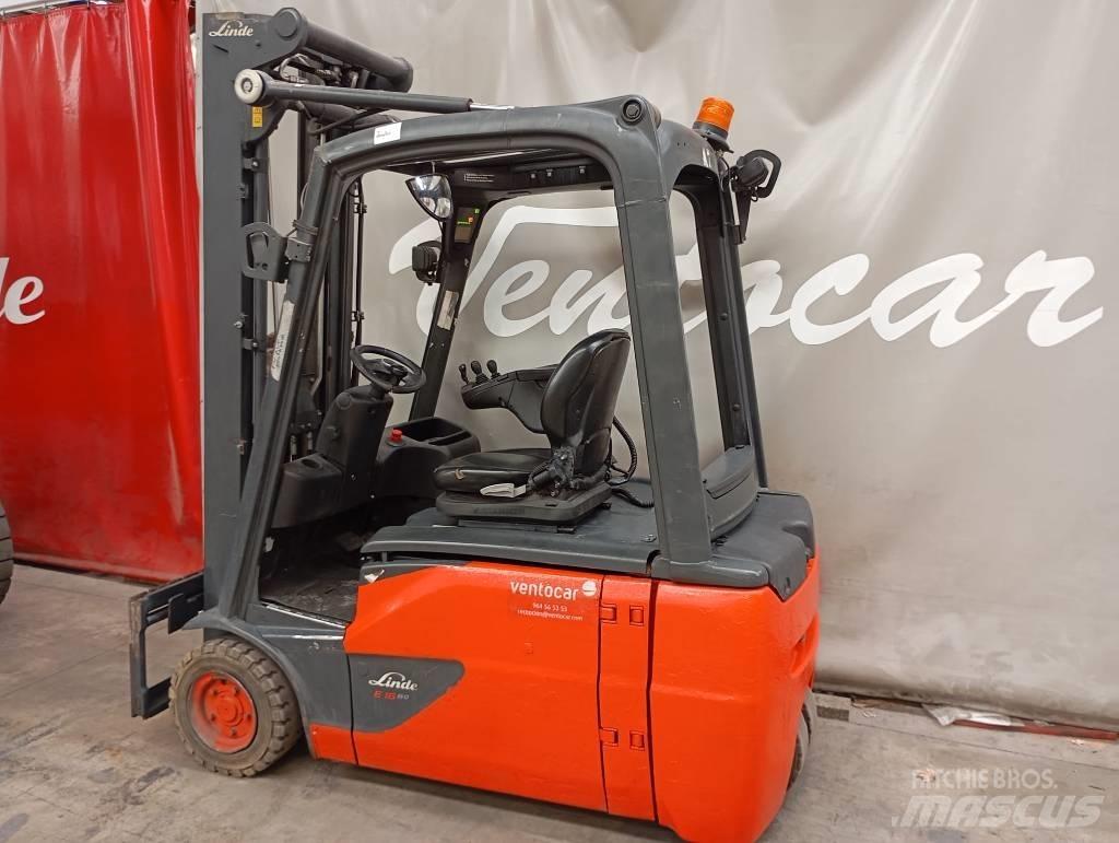 Linde E 16 Empilhadores eléctricos