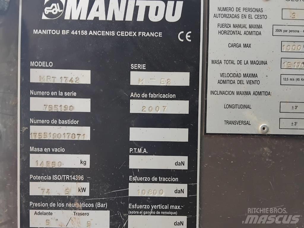 Manitou MRT1742 Manipuladores telescópicos