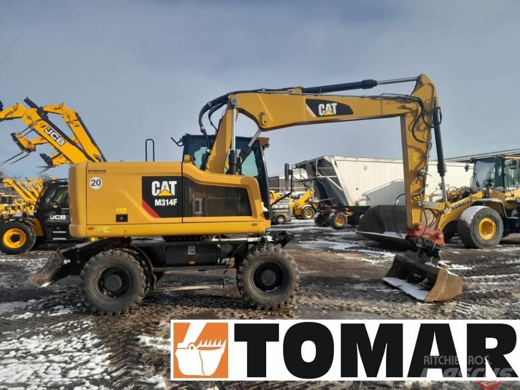 CAT M 314 F Escavadoras de rodas