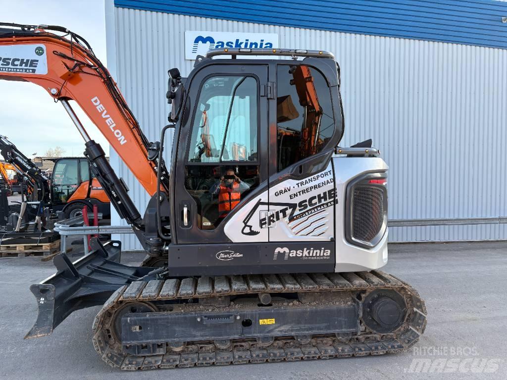 Develon DX 85 R-7 Escavadoras Midi 7t - 12t