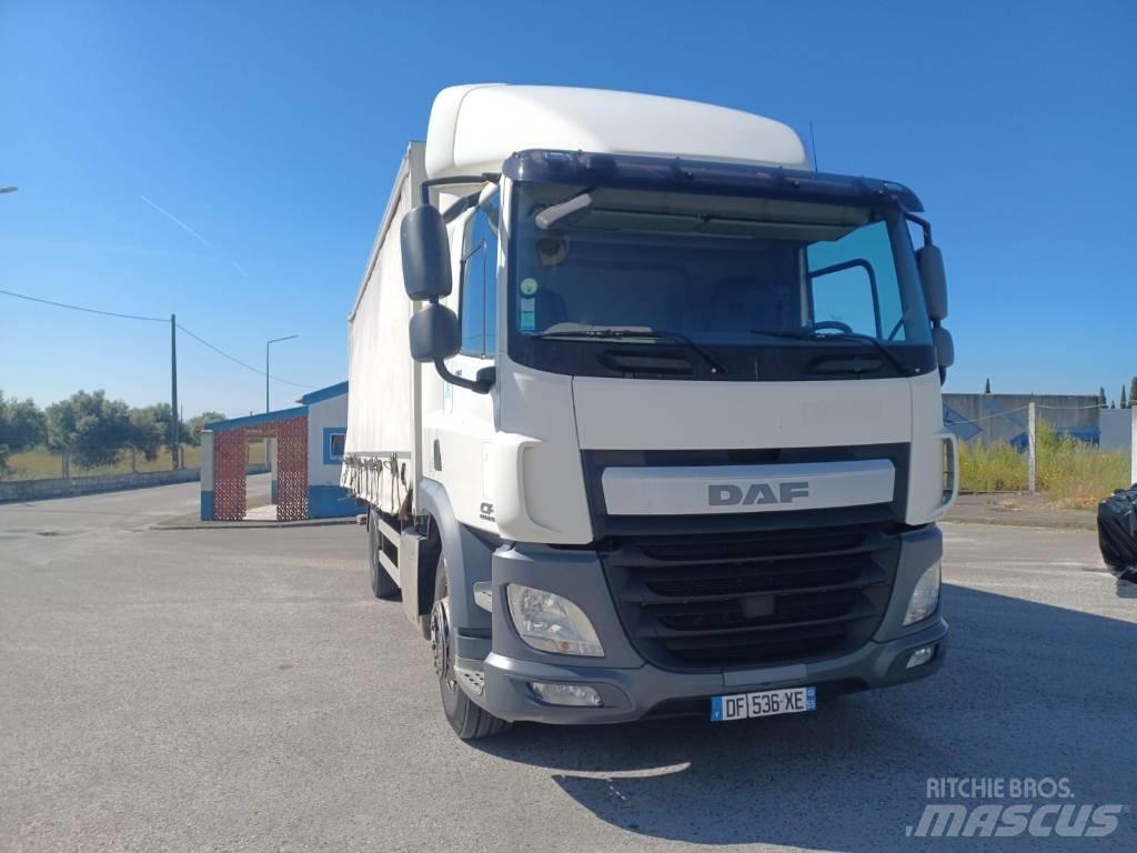 DAF CF 400 Camiões caixa cortinas laterais