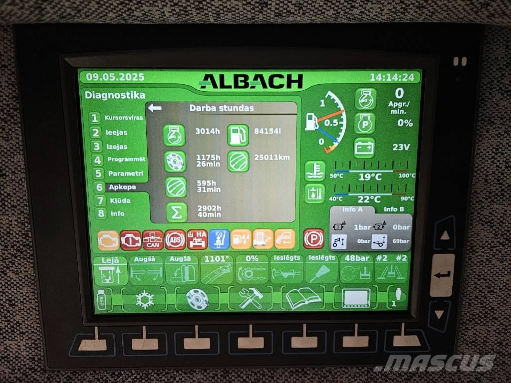 Albach Diamant 2000 Estilhaçadoras florestais