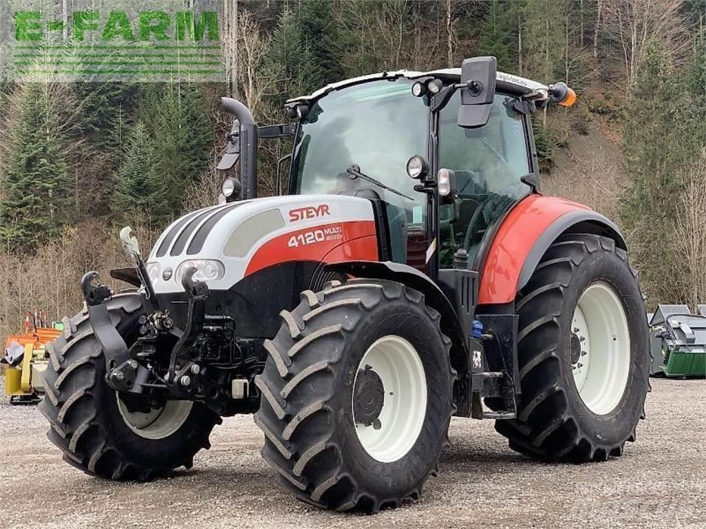 Steyr 4120 multi Tratores Agrícolas usados