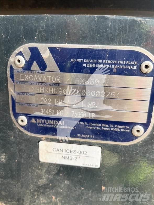Hyundai HX330L Escavadoras de rastos