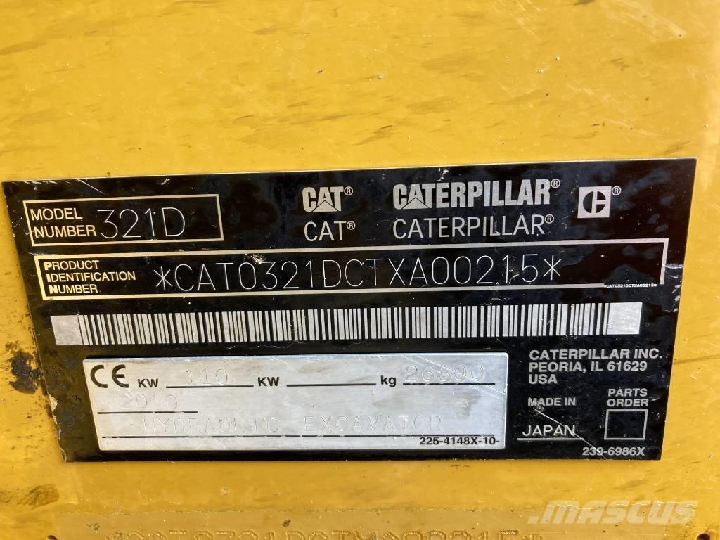 CAT 321 D Escavadoras de rastos