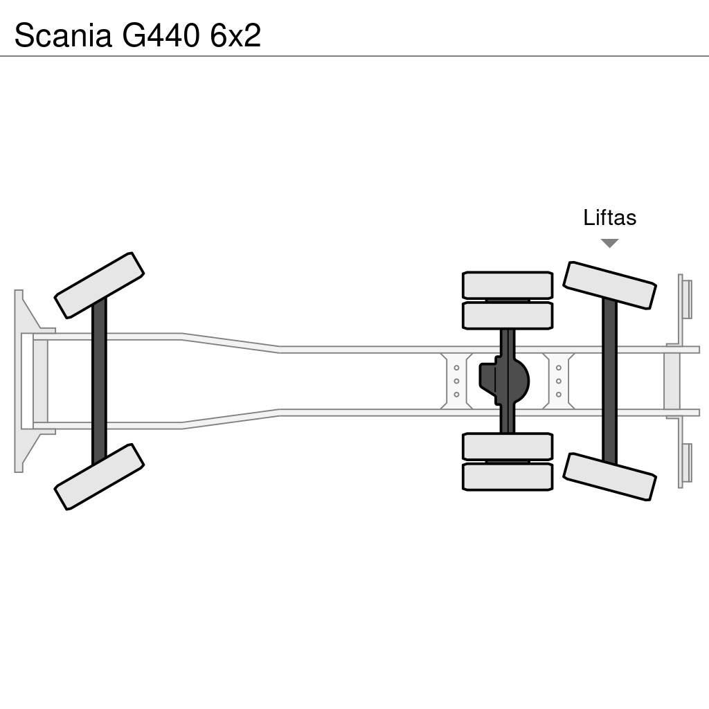 Scania G440 6x2 Camiões multibenne