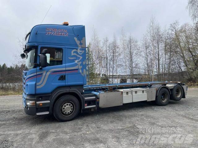 Scania R500 6x2 Camiões porta-contentores